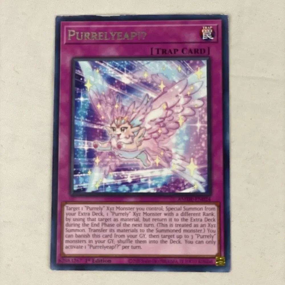 Ty-Gi-Oh!‎ Purrelyeap!? Trap Game Card x3